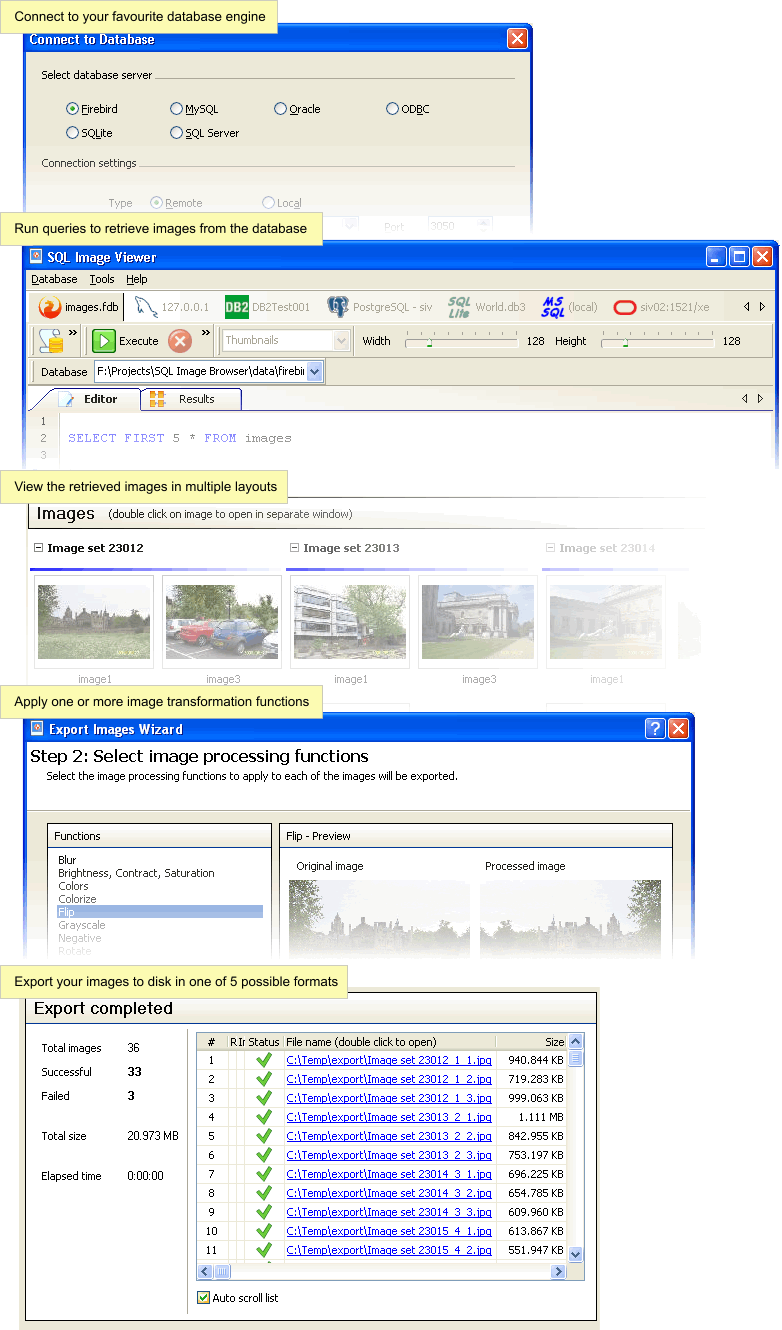 SQL Image Viewer 5.2 screenshot
