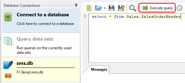 7.2 Querying databases