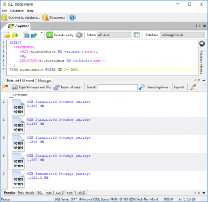 Why is SQL Image Viewer not displaying details of my blobs | Yohz ...