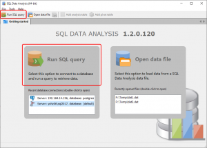 Connecting to your database in SQL Data Analysis | Yohz Software ...