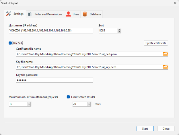 Multi-user PDF search - Yohz Software Development Blog