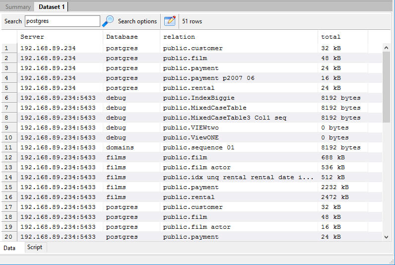 SQL Multi Select - Product Details